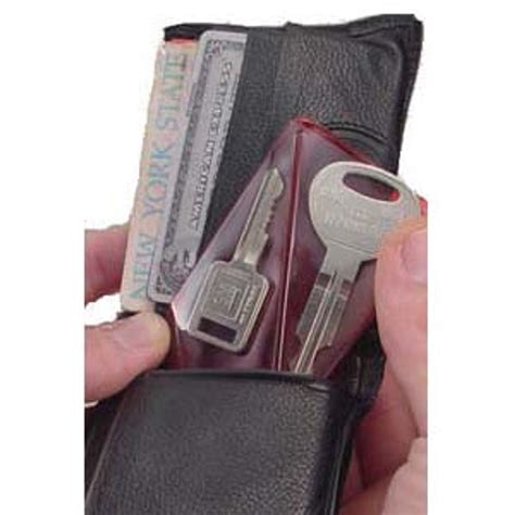 spare key holder for wallet